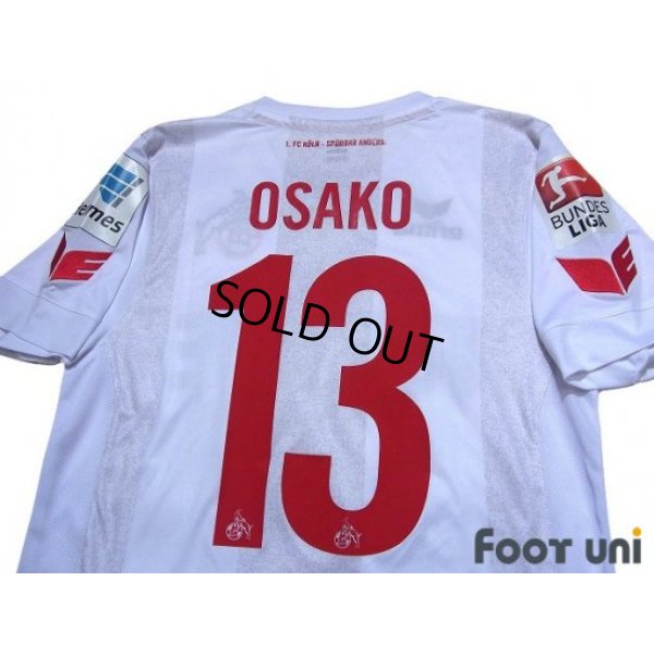 Photo4: 1.FC Koln 2016-2017 Home Long Sleeve Shirt #13 Yuya Osako Bundesliga Patch/Badge