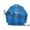 FC Barcelona 2007-2008 Home Long Sleeve Authentic Shirt