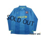 FC Barcelona 2007-2008 Home Long Sleeve Authentic Shirt