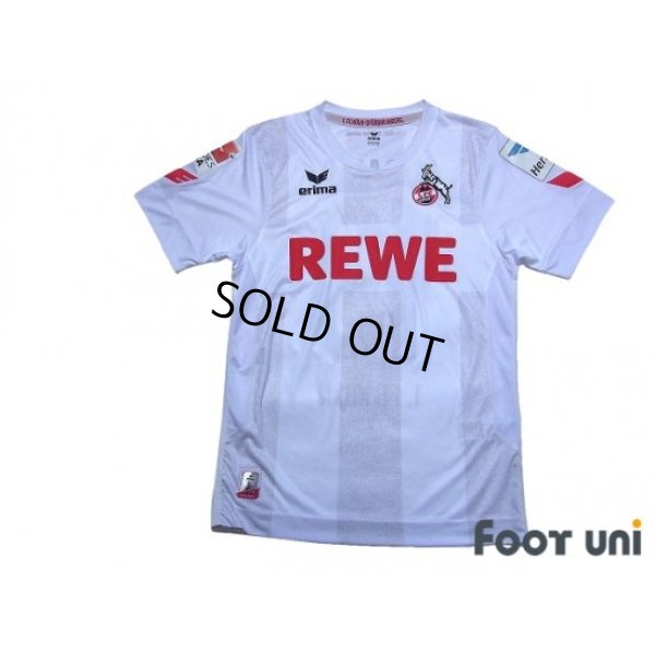 Photo1: 1.FC Koln 2016-2017 Home Long Sleeve Shirt #13 Yuya Osako Bundesliga Patch/Badge