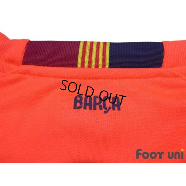 Photo7: FC Barcelona 2014-2015 Away Shirt LFP Patch/Badge w/tags