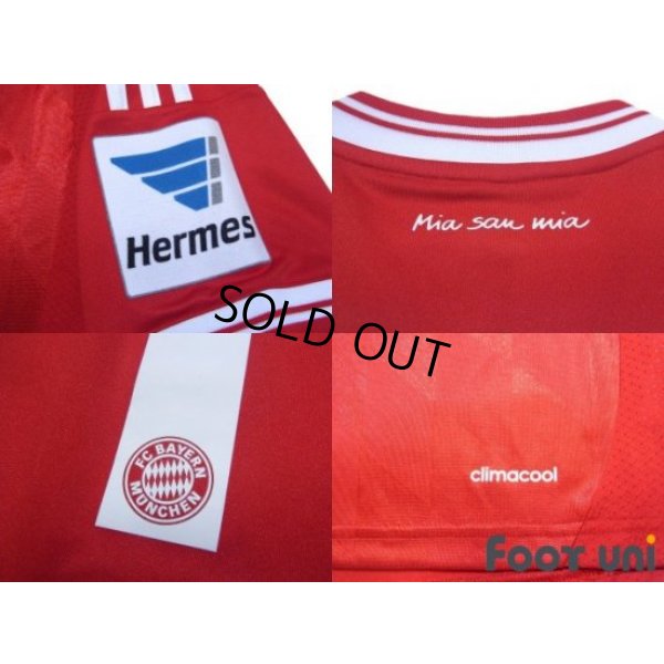 Photo6: Bayern Munchen 2013-2014 Home Shirt #19 Mario Gotze Bundesliga Patch/Badge