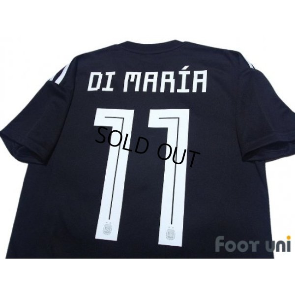 Photo4: Argentina 2018 Away Shirt #11 Di Maria