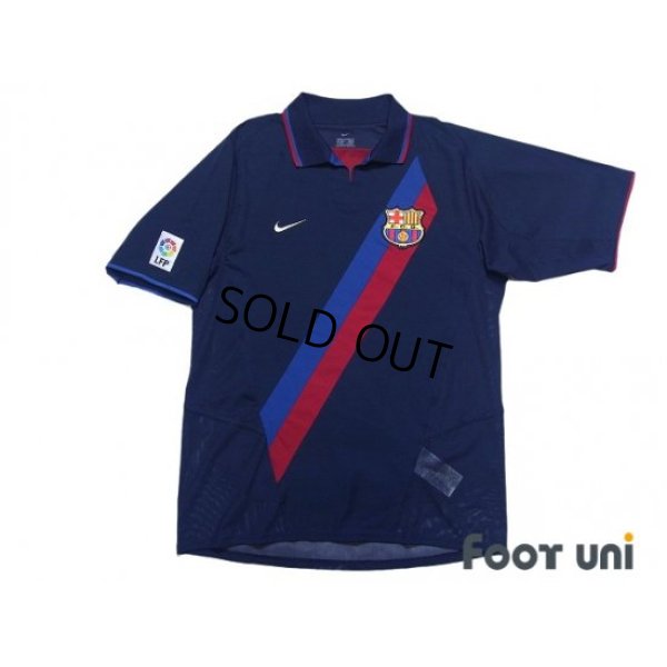 Photo1: FC Barcelona 2002-2004 Away Authentic Shirt LFP Patch/Badge