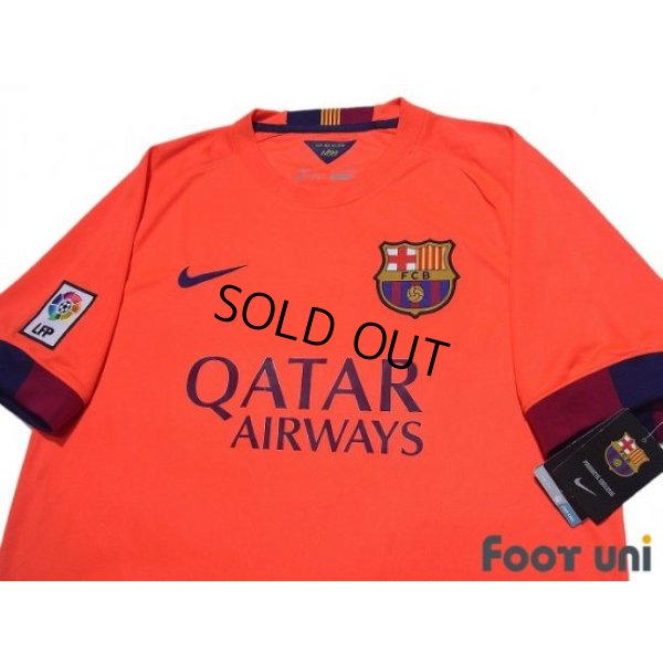 Photo3: FC Barcelona 2014-2015 Away Shirt LFP Patch/Badge w/tags