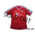 Bayern Munchen 2013-2014 Home Shirt #19 Mario Gotze Bundesliga Patch/Badge