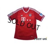 Bayern Munich 2013-2014 Home Shirt #19 Mario Gotze Bundesliga Patch/Badge