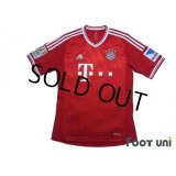 Bayern Munchen 2013-2014 Home Shirt #19 Mario Gotze Bundesliga Patch/Badge