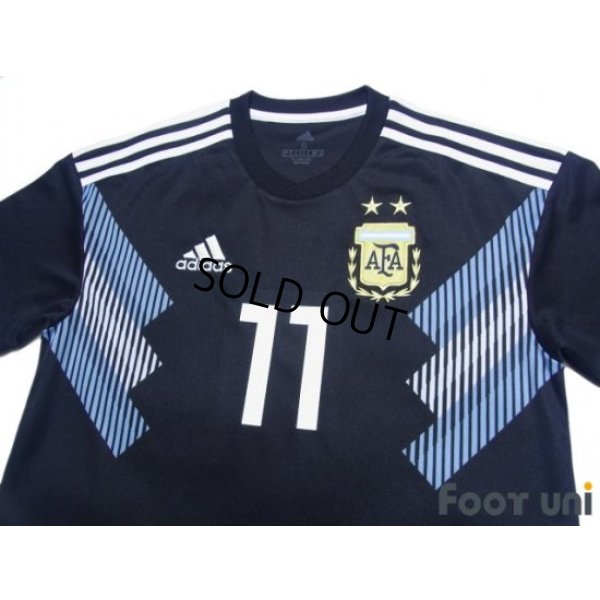 Photo3: Argentina 2018 Away Shirt #11 Di Maria