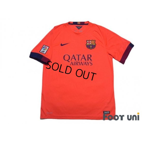 Photo1: FC Barcelona 2014-2015 Away Shirt LFP Patch/Badge w/tags