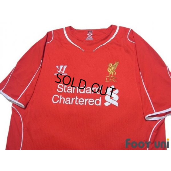 Photo3: Liverpool 2014-2015 Home Shirt #8 Steven Gerrard
