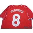 Photo4: Liverpool 2014-2015 Home Shirt #8 Steven Gerrard