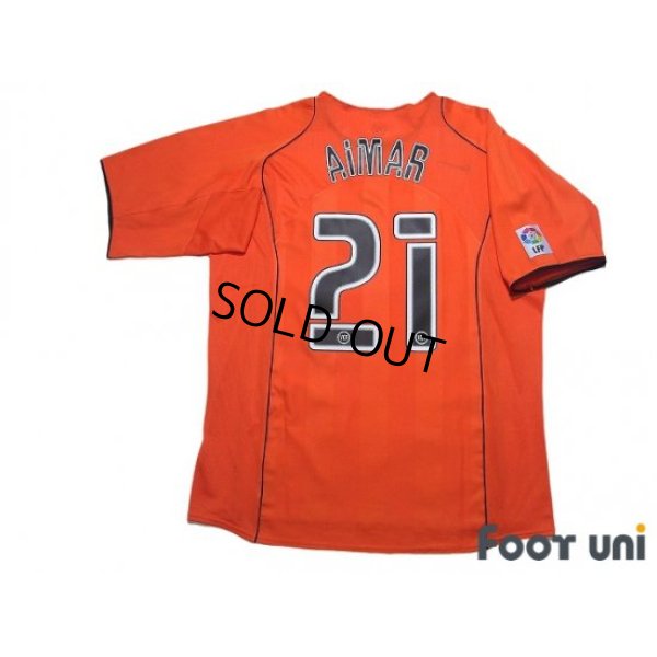 Photo2: Valencia 2004-2005 Third Shirt #21 Pablo Aimar LFP Patch/Badge