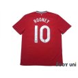 Photo2: Manchester United 2011-2012 Home Shirt #10 Wayne Rooney (2)