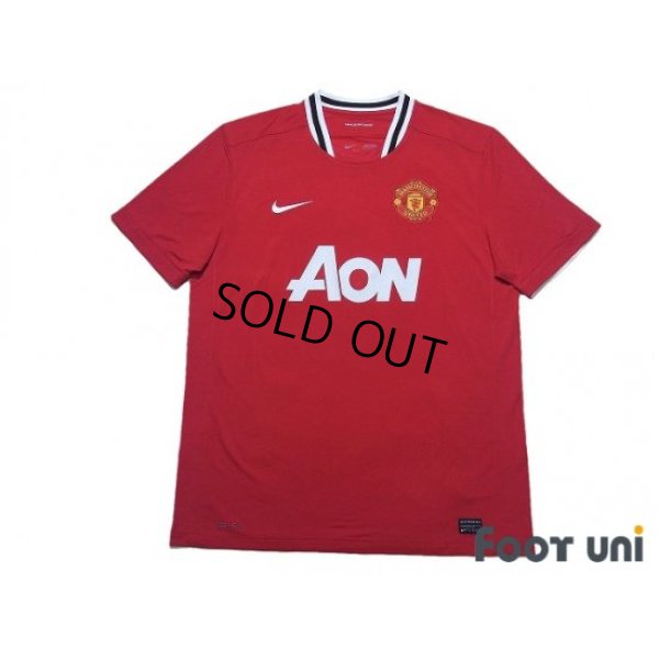 Photo1: Manchester United 2011-2012 Home Shirt #10 Wayne Rooney