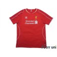 Photo1: Liverpool 2014-2015 Home Shirt #8 Steven Gerrard (1)