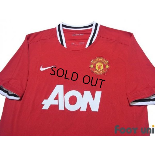 Photo3: Manchester United 2011-2012 Home Shirt #10 Wayne Rooney