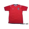 Photo1: England Euro 2004 Home Shirt (1)