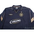 Photo3: Celtic 2003-2004 Away Long Sleeve Shirt