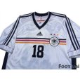 Photo3: Germany 1998 Home Shirt #18 Klinsmann