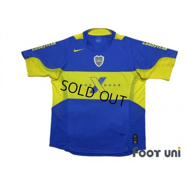 Photo1: Boca Juniors 2005 Home Centenario Shirt w/tags