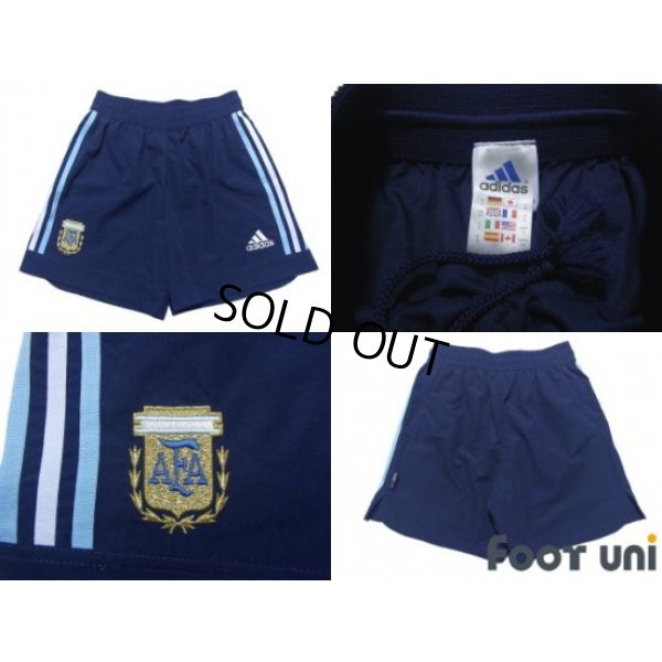 Photo7: Argentina 2002 Away Shirt and Shorts Set