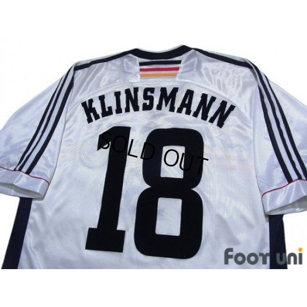 Photo4: Germany 1998 Home Shirt #18 Klinsmann
