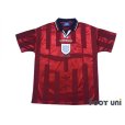 Photo1: England 1998 Away Shirt (1)