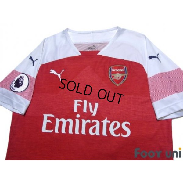 Photo3: Arsenal 2018-2019 Home Shirt #10 Ozil Premier League Patch/Badge