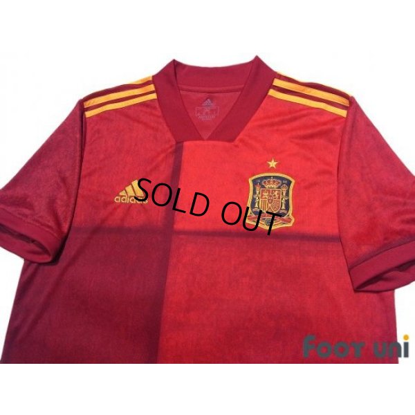 Photo3: Spain Euro 2020-2021 Home Shirt w/tags