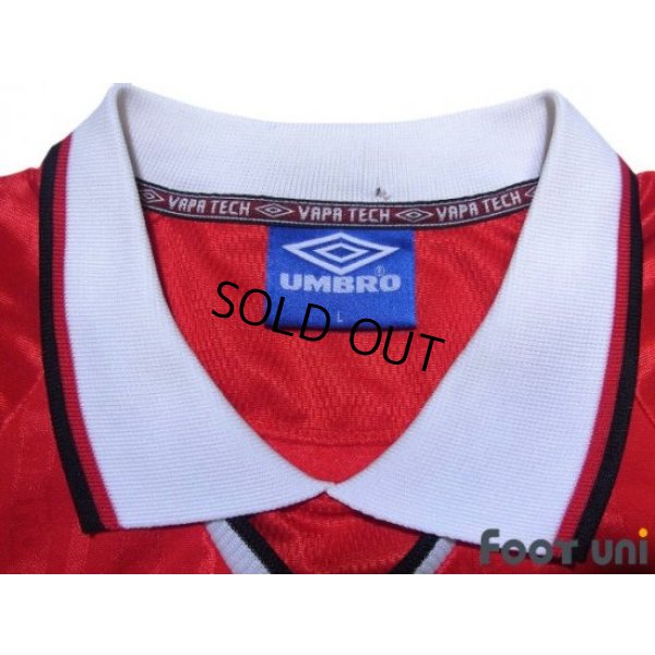 Photo4: Manchester United 1998-1999 Home Shirt CL model