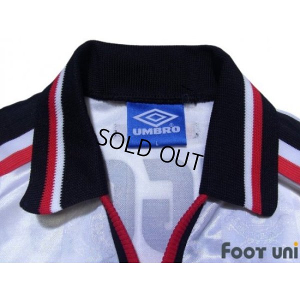 Photo5: Manchester United 1997-1999 Away Long Sleeve Shirt #11 Giggs Champions League Patch/Badge