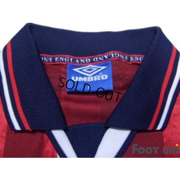 Photo4: England 1998 Away Shirt