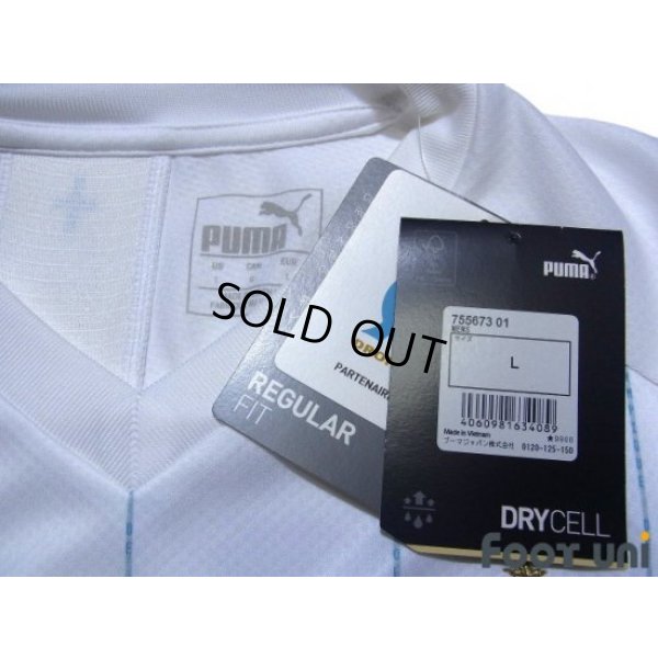 Photo4: Olympique Marseille 2019-2020 Home Shirt 120th Anniversary w/tags