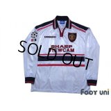 Manchester United 1997-1999 Away Long Sleeve Shirt #11 Giggs Champions League Patch/Badge