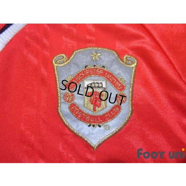 Photo5: Manchester United 1998-1999 Home Shirt CL model