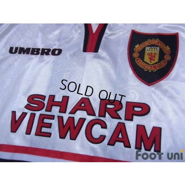 Photo7: Manchester United 1997-1999 Away Long Sleeve Shirt #11 Giggs Champions League Patch/Badge
