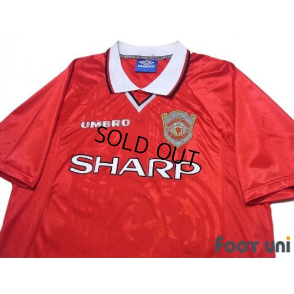 Photo3: Manchester United 1998-1999 Home Shirt CL model