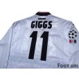 Photo4: Manchester United 1997-1999 Away Long Sleeve Shirt #11 Giggs Champions League Patch/Badge