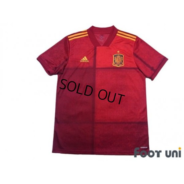 Photo1: Spain Euro 2020-2021 Home Shirt w/tags