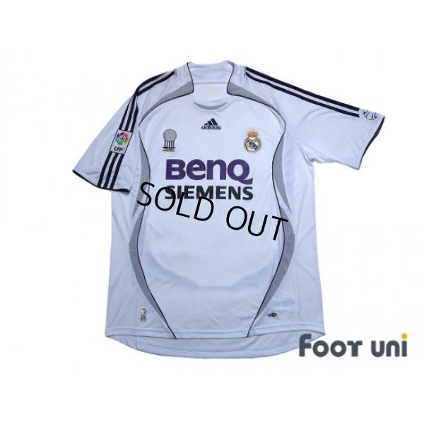 Photo1: Real Madrid 2006-2007 Home Shirt LFP Patch/Badge