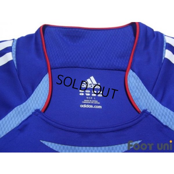 Photo4: Japan 2006 Home Authentic Shirt Matchday print against Croatia