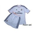 Photo1: Real Madrid 2013-2014 Home Shirt and Shorts Set LFP Patch/Badge (1)