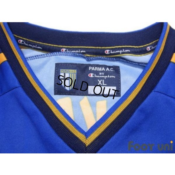 Photo5: Parma 2001-2002 Home Shirt #10 Hidetoshi Nakata Lega Calcio Patch/Badge