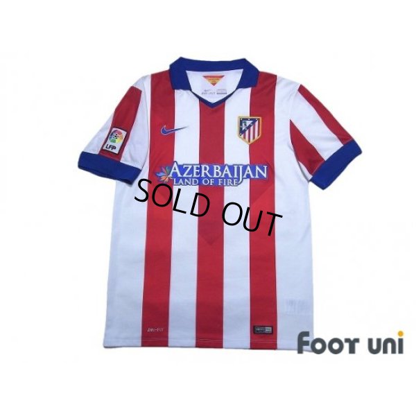 Photo1: Atletico Madrid 2014-2015 Home Shirt LFP Patch/Badge