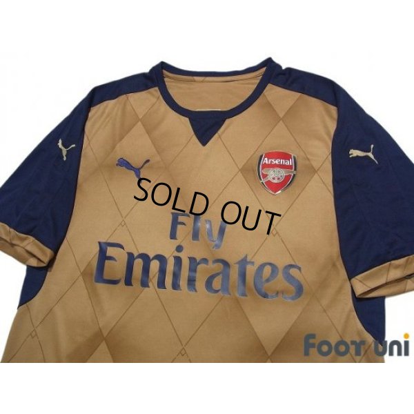Photo3: Arsenal 2015-2016 Away Shirt
