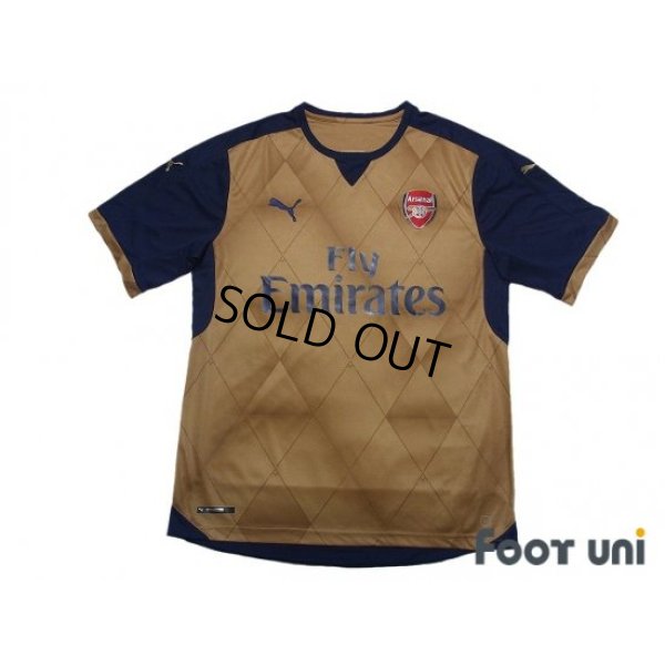 Photo1: Arsenal 2015-2016 Away Shirt