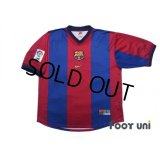 FC Barcelona 1998-1999 Home Shirt LFP Patch/Badge