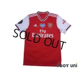 Arsenal 2019-2020 Home Shirt BLM Patch/Badge