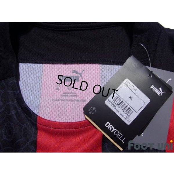 Photo5: AC Milan 2020-2021 Home Shirt #11 Ibrahimovic Serie A Tim Patch/Badge w/tags